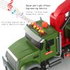 Gaginan Timber Transport Truck Toddler Toy, 15-inch Large Logging Truck Toy Car with Sounds and Lights, Birthday Kids Gifts for Boys & Girls Ages 3-6 view 3