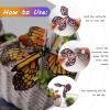 MCPINKY 26PCS Magic Flying Butterfly Toys, Wind Up Butterfly Toy Fairy Flying Toy Flying Butterfly Cards in The Book Surprise Explosion Box Gift Wrapping for Birthday Party Wedding Anniversary view 4