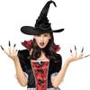 Ankelesz Halloween Witch Hat for Women Big Ruffled Hat, Party Masquerade Hat, Cosplay Costume Accessories view 3