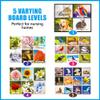 Assistex Matching Game Activity Board - Dementia Activities for Seniors - Memory Games for Adults with Alzheimers - Memory Loss and Alzheimers Activities - Matching Card Memory Games for Seniors view 2