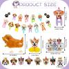 39 Pcs Dog Party Decorations - Birthday Banner, Honeycombs, Balloons & Cupcake Toppers for Dog Lovers view 2
