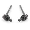 KYX Racing Hard Steel Front Axle CVD Drive Shaft Upgrades Parts Accessories for RC Crawler Car Axial Capra Unlimited Trail Buggy UTB10 view 2