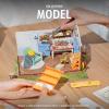 Rolife DIY Miniature House Kit for Adults, Easy Assemble Mini Greenhouse Dollhouse Building Model Sets, Tiny Wooden Garden House Hobby Crafts as Unique Gift Ideas or Home Decor view 3
