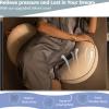 Pregnancy Pillows for Sleeping, U Shaped Full Body Pillow for Pregnancy Women,Maternity and Nursing Pillow Support for Belly, Back, Legs, Hips (Pink) view 4