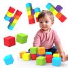 Magnetic Building Blocks Large, 1.65 inch Magnetic Stacking Cubes for Toddlers, Sensory & Montessori Toys for Boys & Girls 1 2 3 Years Old (12 PCS) view 1