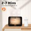Losbenco Double Bottle Warmer and Steri-lizer, 8-in-1 Fast Baby Milk Warmer with Timer for Breastmilk or Formula, Multifunctional Bottle Warmer with Food Heater Defro view 2
