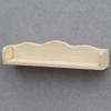 2pcs Miniature Wooden Wall Shelf for Dollhouse, 1:12 Scale Dollhouse Decor, Ideal for Displaying Miniature Accessories and Furniture view 2