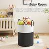 Artfeel Laundry Basket,Woven Cotton Rope Laundry Hamper,60L for Decorative Storage of Dirty Clothes,Toys and Blankets in Bathroom,Baby Room and Living Room view 3