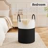 Artfeel Laundry Basket,Woven Cotton Rope Laundry Hamper,60L for Decorative Storage of Dirty Clothes,Toys and Blankets in Bathroom,Baby Room and Living Room view 4