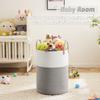 Artfeel Laundry Basket,Woven Cotton Rope Laundry Hamper,60L for Decorative Storage of Dirty Clothes,Toys and Blankets in Bathroom,Baby Room and Living Room view 3