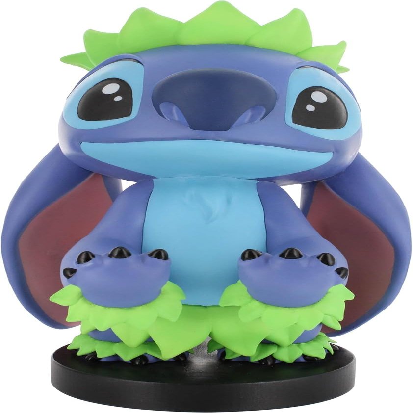Exquisite Gaming: Lilo & Stich: Hula Stitch - Original Gaming Controller & Phone Holder, Device Stand, Cable Guys, Disney Classics Licensed Figure