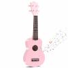 21 Inch Carbon Fibre Kids Toddler Child Children Acoustic Guitar Ukulele Musical Instruments Ideal for 3-9 Year Old Boys Girls Gifts (Pink) view 1