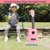 21 Inch Carbon Fibre Kids Toddler Child Children Acoustic Guitar Ukulele Musical Instruments Ideal for 3-9 Year Old Boys Girls Gifts (Pink) view 4
