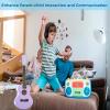 21 Inch Carbon Fibre Kids Toddler Child Children Acoustic Guitar Ukulele Musical Instruments Ideal for 3-9 Year Old Boys Girls Gifts (Purple) view 3