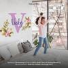 STICKER SWAG Large Flower Wall Decals - Giant Vinyl Flower Stickers for Nursery and Girls Bedroom - Wall Decor for Kids Room view 2