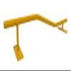 FLVFF Fingerboard Rail Metal Made of Solid Round Steel 2 Levels Grind Rails Ramp and Skate Parks (R8) (Yellow) view 3