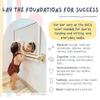 32.5 in. Long Montessori Pull Up Bar for Babies | Excercise Guide, Hand-Made, Assembled, Quality Wooden Toy Bar for Infants, Ballet Bar for Toddlers. view 2