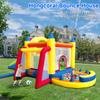 Hongcoral Inflatable Bounce House, 8 in 1 Large Bounce Castle with Blower for Kids and Toddlers, Outdoor Indoor Backyard Inflatable Bouncers with Two Slides view 4