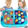 Whack Game Mole for Toddlers, Toys for 3-12 Year Old Boys and Girls, Pounding Game for Kids,Gifts for 3 4 5 6 7+ Year Old Boys, Interactive Educational Toy with Sound and Light,PK Mode with 2 Hammers view 1