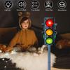 Hitish Simulation Traffic Light and Crosswalk Light Signal Set for Kids - Role Play Pretend Play Toys with Clothes, Educational Toys Birthday Gift for Boys and Girls view 2