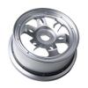 GTBRacing CNC Aluminum Alloy Front Rear Wheel Hub with Rings Set for 1/5 RC Car HPI Baja 5B Upgrade Part (Front+Rear Wheel Hub +Rings) view 3