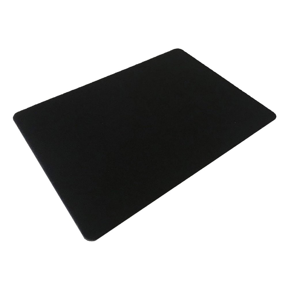 AIMOFAMAG Close Up Magic Card Mat for Playing Cards, Magician Coin Magic Pad, Card Magic Performance Playmat Black 16 x 12 INCH