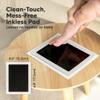 1-Pack Inkless Baby Hand and Footprint Kit - Mess Free Ink Pad for Newborn Keepsake, Dog Nose & Paw Print Kit, Clean Touch Ink Pad for Baby Hand & Footprints, Ideal New Mom Gifts (Jumbo) view 2