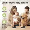 1-Pack Inkless Baby Hand and Footprint Kit - Mess Free Ink Pad for Newborn Keepsake, Dog Nose & Paw Print Kit, Clean Touch Ink Pad for Baby Hand & Footprints, Ideal New Mom Gifts (Jumbo) view 4