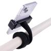 Stroller Bike Phone Holder, Flexible Cell Phone Bicycle Pram Mount with Non-Skidding Arm Grip Soft Alloy Phone Clamp for Baby Buggy Desk Handlebar Treadmill Pushchair view 1