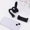 Stroller Bike Phone Holder, Flexible Cell Phone Bicycle Pram Mount with Non-Skidding Arm Grip Soft Alloy Phone Clamp for Baby Buggy Desk Handlebar Treadmill Pushchair view 3