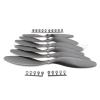 LECREA Drone Accessories 10pcs/Lot 6mm Hole Propeller for SF-7040/8060 / 9047/9060 / 1047/1147 with Paddle Ring Slow Speed Paddle for RC Airplane Replaceable (Color : 7040 10PCS) view 2