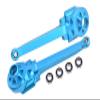 Aluminum 7075 Rear Suspension Arms (Larger Inner Bearings) for Tamiya 1:10 R/C 58719 BBX BB-01 Chassis - Sky Blue view 1