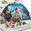 Mnagant Dinosaur Kids Play Tent-61x61x45Realistic Dinosaur Kids Tent Indoor & Outdoor, Pop Up Play House for Kid, Boys & Girls Age 3-12 view 4
