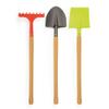 ECOIFFIER 4338 Net of 3 Large Garden Tools - Prepare The Soil, 70 cm view 1