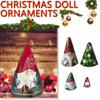 Bagima Christmas Nesting Dolls 5 Pieces of Christmas Matryoshka Christmas Dwarf Collection Dolls Stacking Dolls Ornaments Christmas Decorations (300g with Brush) view 3