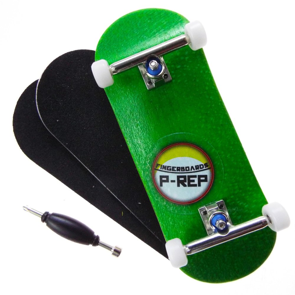 P-REP V2 Performance Complete Wooden Fingerboard 34mm - Green