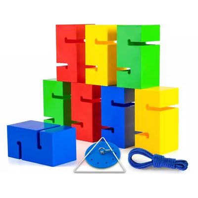 Field Day Team Building Game Set, Kindergarten School Club Outdoor Group Activity Game, Office ice Breaking Game (Size : 8PCS)