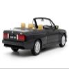 1989 E30 M3 Convertible Diamond Black Metallic Limited Edition to 3000 Pieces Worldwide 1/18 Model Car by Otto Mobile OT1012 view 3