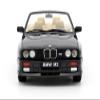 1989 E30 M3 Convertible Diamond Black Metallic Limited Edition to 3000 Pieces Worldwide 1/18 Model Car by Otto Mobile OT1012 view 4