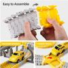 305PCS Construction Race Tracks for Kids Toys, 2 Electric Toy Cars,4Construction Cars, DIY Collage Flexible Track Toy Set, Kids Gifts for 3-8 Year Old view 3