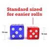 100 Pack Translucent 16mm Game Dice - Choose from 6 Colors! (Purple) view 4