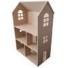 3 Story "Morning Glory" One Inch Scale (1:12) Modular and Customizable Dollhouse Kit (TOP 50/ MID 60/ BOT 60) view 2