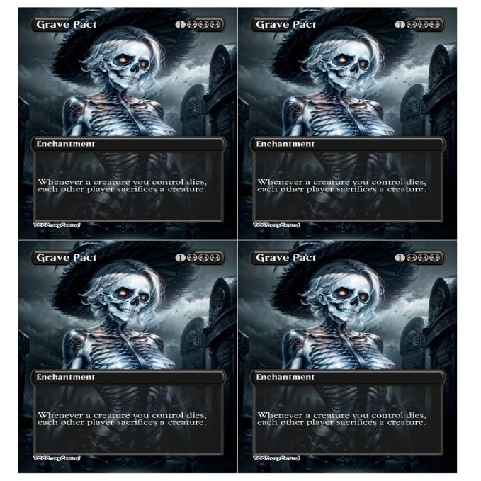4x | Grave Pact | Anime | Full Art | Foil or Non-Foil (Non Foil)