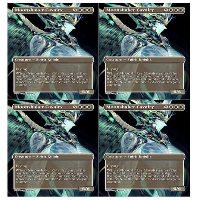 4x | Moonshaker Cavalry | Anime | Full Art | Foil or Non-Foil (Foil)