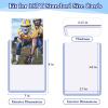 1000 PCS TopLoaders Card Sleeves for Trading Card, 3" x 4" Hard Plastic Baseball Card Protectors Card Holder Fit for MTG, TCG, Stardard Cards Sports Cards view 2