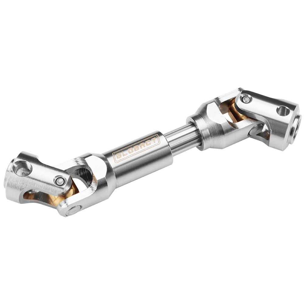 EPINON RC Drive Shaft Stainless Steel Driveshaft for 1/10 RC Crawler Car TRX4 Axial SCX10 Upgrade Parts(60-76mm)