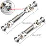 EPINON RC Drive Shaft Stainless Steel Driveshaft for 1/10 RC Crawler Car TRX4 Axial SCX10 Upgrade Parts(60-76mm) view 2