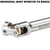 EPINON RC Drive Shaft Stainless Steel Driveshaft for 1/10 RC Crawler Car TRX4 Axial SCX10 Upgrade Parts(60-76mm) view 3