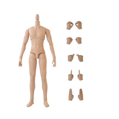 XiDonDon YMY23 YMY25 Male Body Doll Hands for Jointed SD BJD Doll ob22,ob24 GSC Replacement Body Dolls Accessories (23 Suntan)