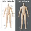 XiDonDon YMY23 YMY25 Male Body Doll Hands for Jointed SD BJD Doll ob22,ob24 GSC Replacement Body Dolls Accessories (23 Suntan) view 4